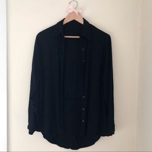 Brandy Melville button up shirt with coattail
